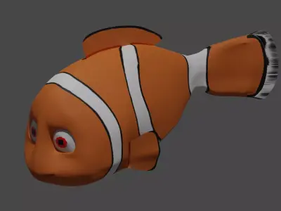 my version of nimo fish  3D model