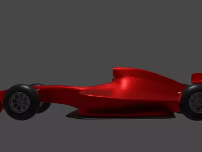Simple F1 Car Free 3D print model