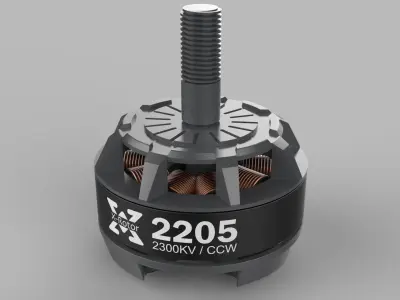 XRotor 2205 Motor 3D model