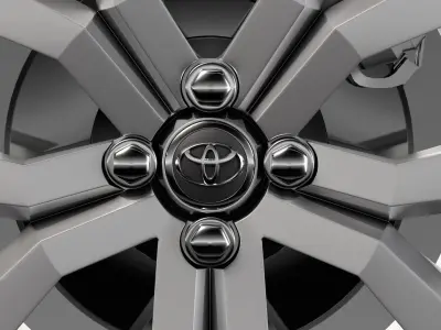 Toyota Tank wheel 2017 3D model