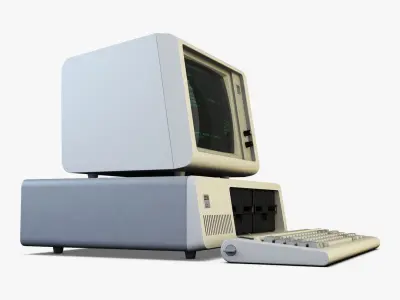 IBM 5150 Personal Computer 3D model