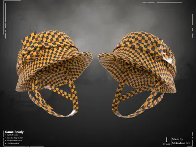 Military Helmet - VOL 01 - Game Ready 3D model