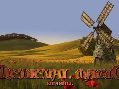 Medieval Windmill 3D model