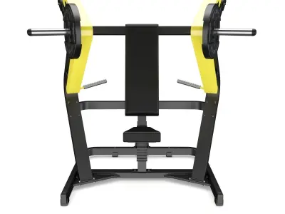 Technogym - Plate Loaded - Chest Press 3D model