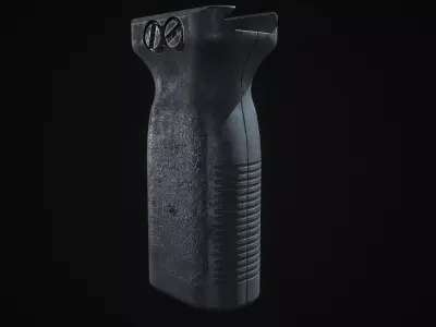 RVG - Rail Vertical Grip Low-poly 3D model
