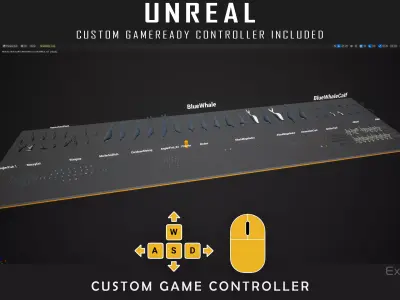 15 In 1 Bundle - Underwater Creature Fish Low-poly 3D model