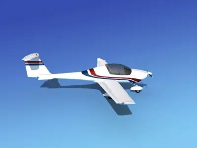 Daimond DA-20 Katana V16 3D model