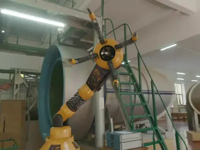 ROBOT ARM Free low-poly 3D model