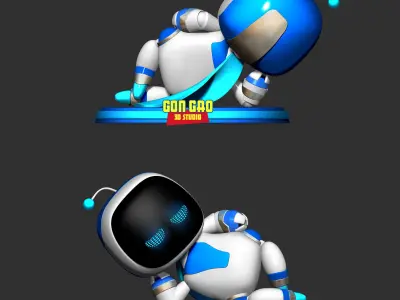 Astro Bot 3D print model