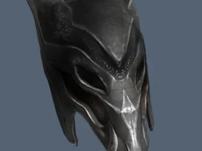 Armor of Artorias Free low-poly 3D model