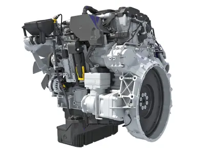 Detroit DD5 Engine 3D model