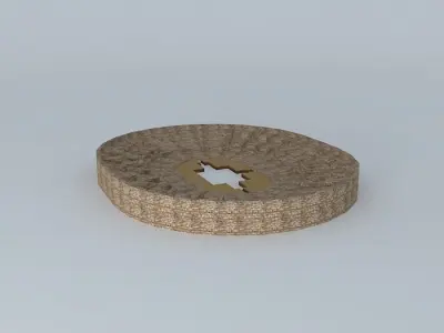 Roman amphitheater Merida Free 3D model