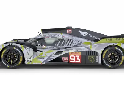 Peugeot 9X8 2024 3D model