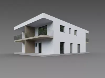 Solace House 3D model