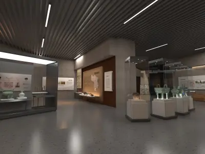 Museum 3 3D model