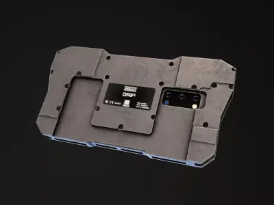 Tomahawk S20 GRIP Controller Low-poly 3D model