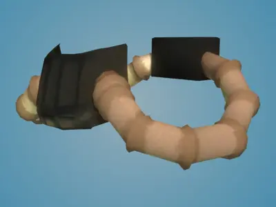 Beast Breather Low-poly 3D model