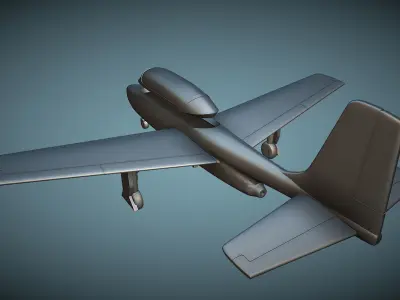 Temco TT-1 Pinto - 3D Printable Model 3D print model