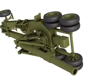 M115 Howitzer 3D model