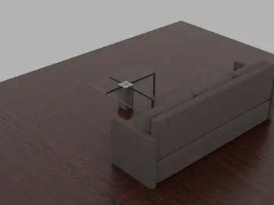 Sofa 3D model Free 3D model