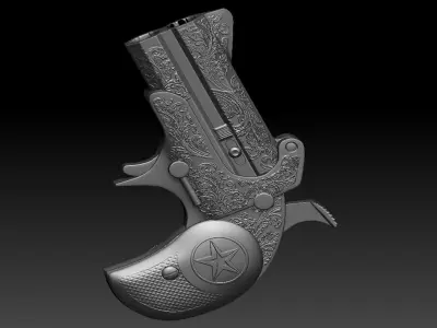 Pistol bond arms 3D model