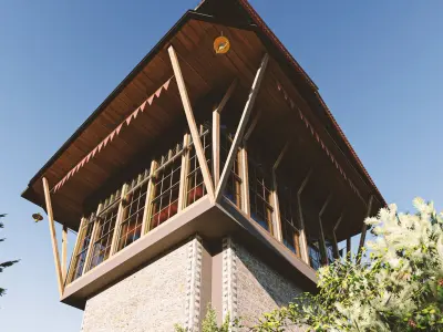 Tower House Low-poly 3D model