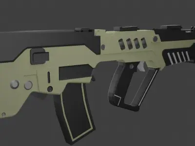 Simple Tar-21 Free 3D model