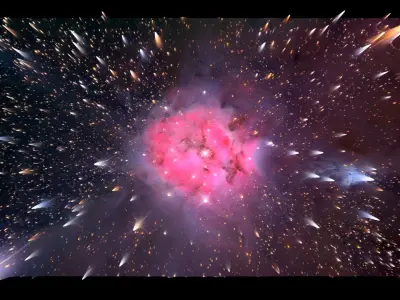 Cocoon Nebula 3D model