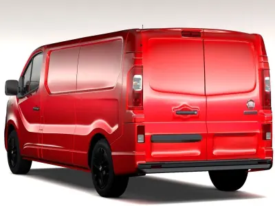 Fiat Talento Van L2 2017 3D model