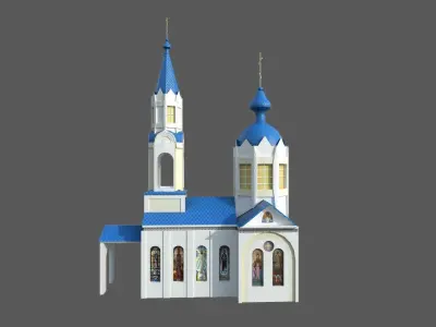 ORTHODOX CHURCH 3D model