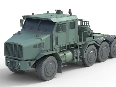 5 Military Vehicles Collection v33 Low-poly 3D model