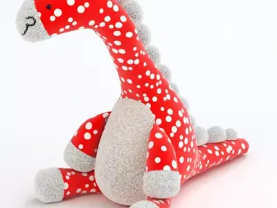 Dario Dinosaur Toy 3D model