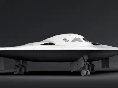 B21 Raider scale moel 3D print model