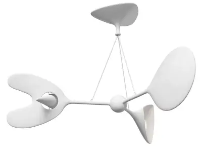 Alexandre Biaggi Bird chandelier 3D model