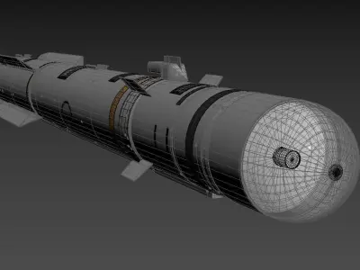 MBDA Brimstone Missile 3D model