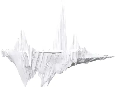 Floating Drake Rocks  3D model
