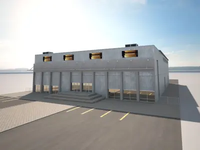 Cargo Complex 3 3D model