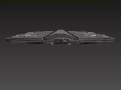 Supra Turbinnium Ultimate Drone 01 3D model