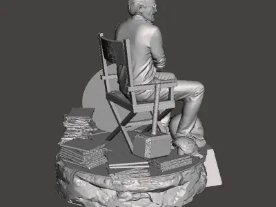 Stan Lee 3D Model Ready to Print STL 3D print model