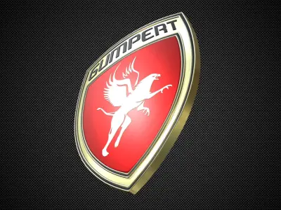 gumpert logo 3D model