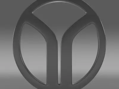 Yugo Logo 3D model