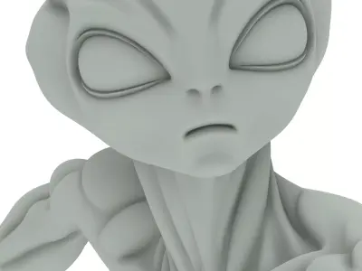 Alien Sharp Edition  3D print model