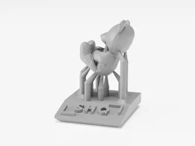 Toys pack - Teddy bears and wooden toys 1-35 3D print model