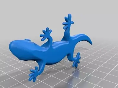 Gecko 3D model