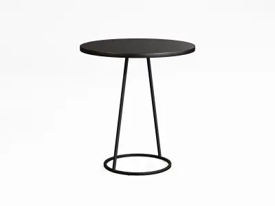 Free Modern Black Table Free low-poly 3D model