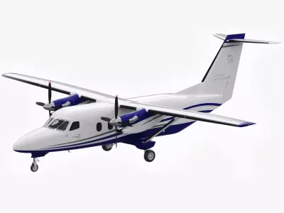 Cessna 408 SkyCourier 3D model