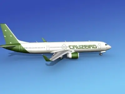 Boeing 737-900ER Cruizeiro 3D model