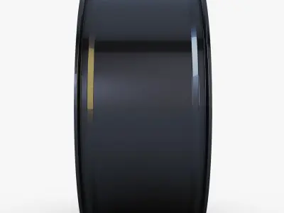 Style 359M wheel black Mid Poly Low-poly 3D model