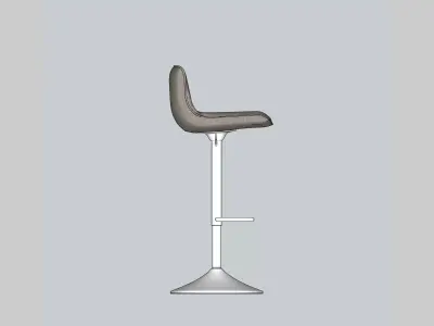 Bar Stool Linea Bobby 3D model