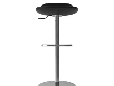 Leo Swivel Stool With Adjustable Base Free 3D model